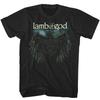26 Lamb of God Crow T Shirt Mens Licensed Rock N Roll Band Music Tee New Black Unisex T-Shirt