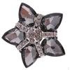 1pc Diamante Crystal Rhinestone Floral Embellishment Buttons DIY Sewing Crafts
