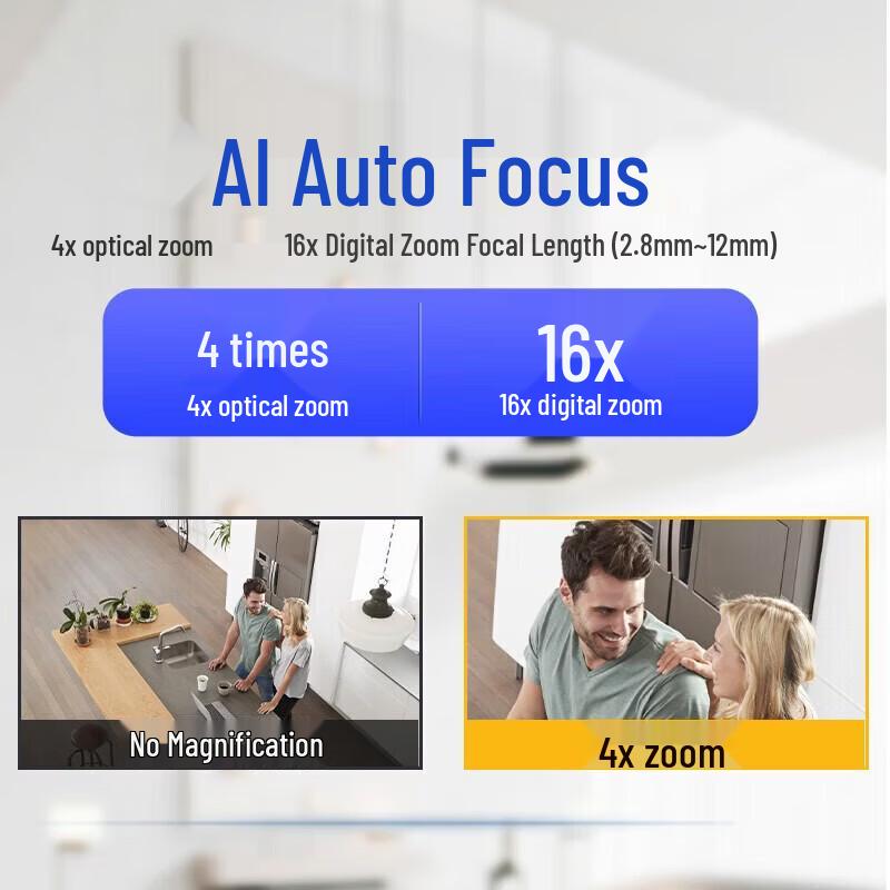 

Hikvision 4MP WiFi 360° PTZ Home Security Camera