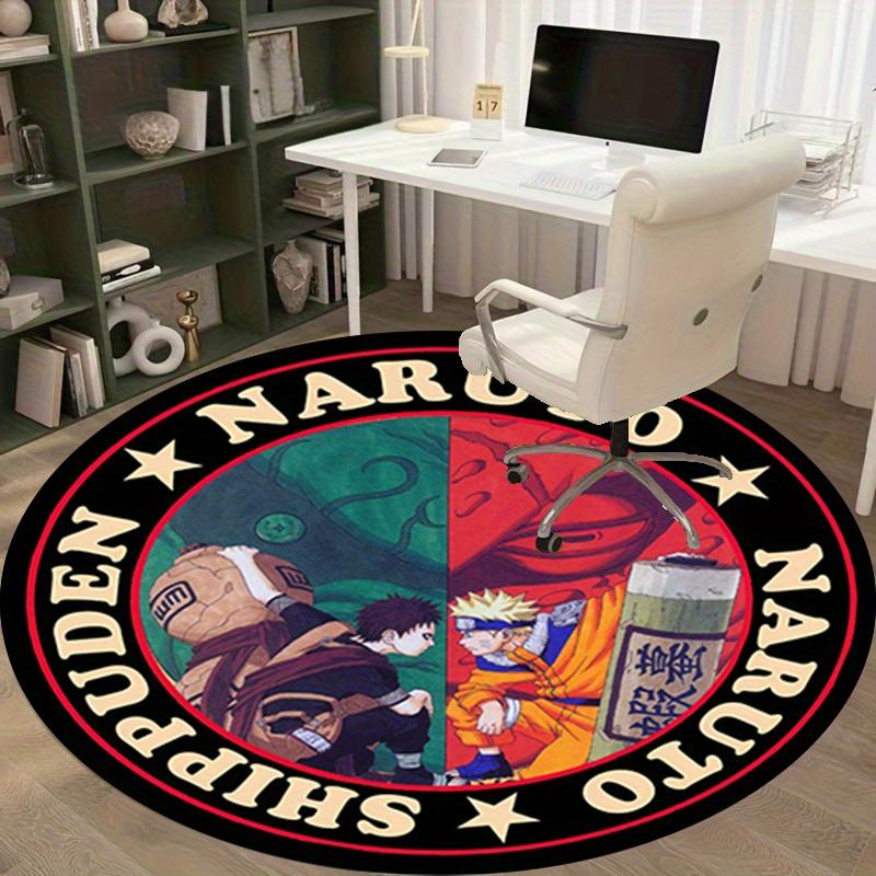 1pc Naruto Shippuden Outdoor Round Carpet for Home Office Gift Decorative Rug MatRC2780