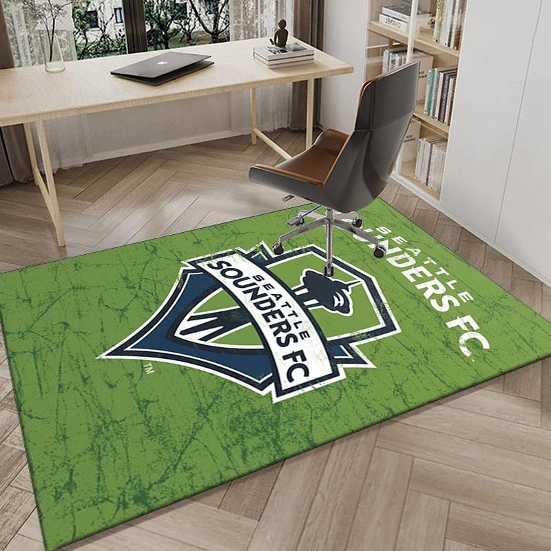 Fc Crest Design Printed Area Rug for Office, Chair Rug, Decorative Carpet Floor Mat, Large Size Fan gifts Christmas gifts