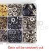Snap Fasteners Kit Metal Button Snaps with Fastener Snap Installation Pliers For Leathercraft Clothes Garment Jean Bags Shoes