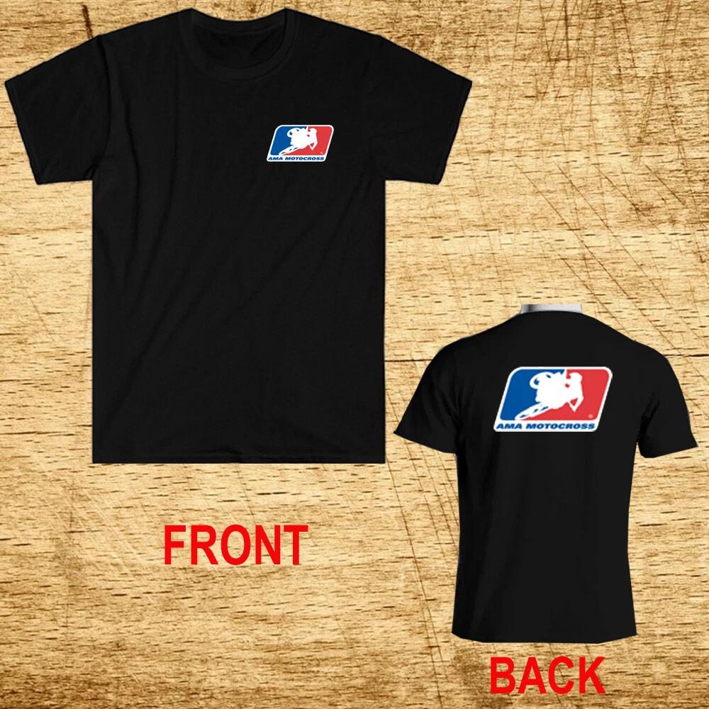Men s and Women s T-shirts AMA Motorcross Sports L
