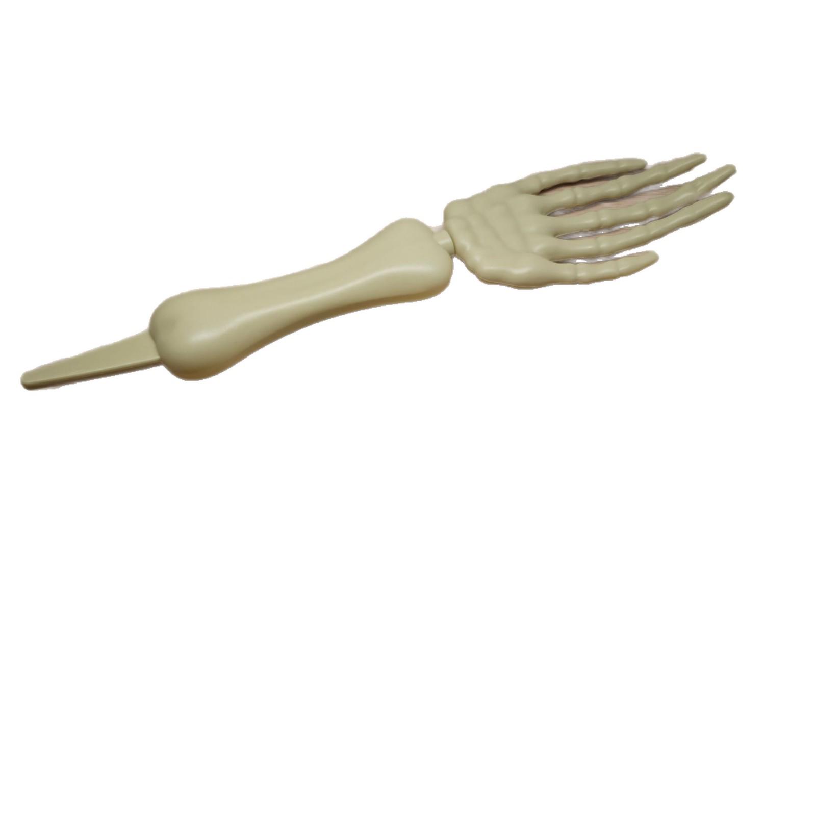 Halloween Skeleton Hand Claw Pendant - HDPE Plastic for Pranks, Haunted Houses, Escape Rooms, and Bars