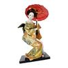 Figurine Kimono Doll Shape Decor Creative Japanese Doll Tabletop Decor Japanese Style Doll Desktop Ornament House Decoration