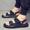 Men Sandals Summer 2026 New Outdoor Casual Non Slip Soft Sole Beach Shoes Lightweight Comfortable Fashion Buckle Strap Slippers