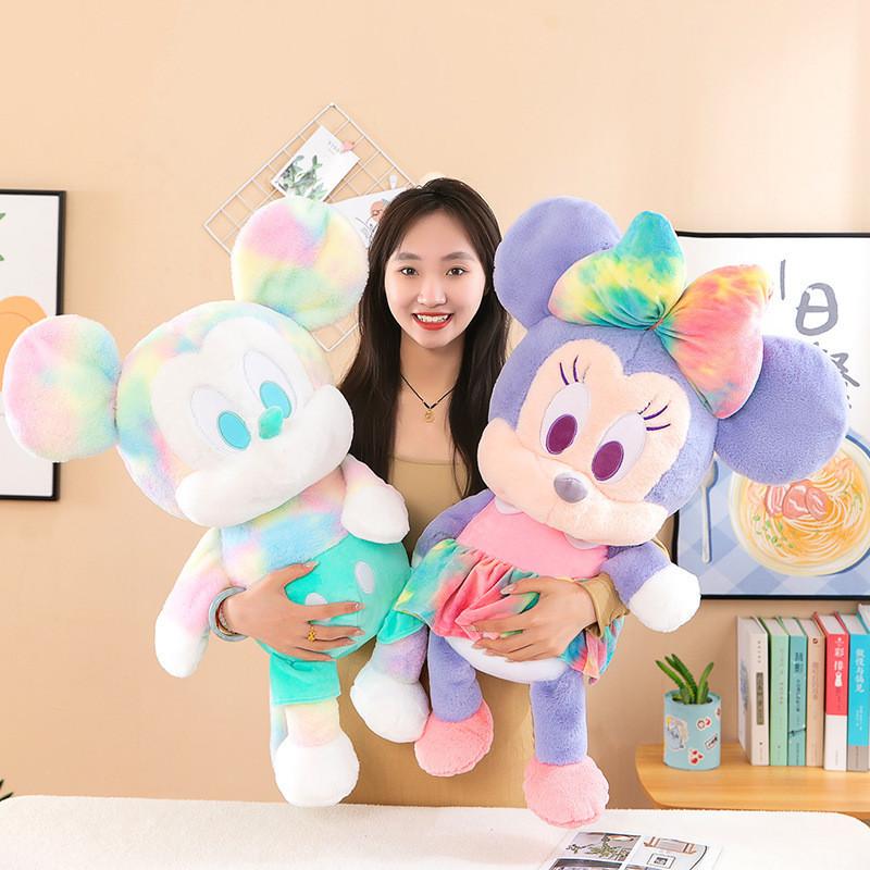 Adorable Plush Mickey Mouse Themed Doll Soft And Cuddly For Couples Gift And Kids Playtime