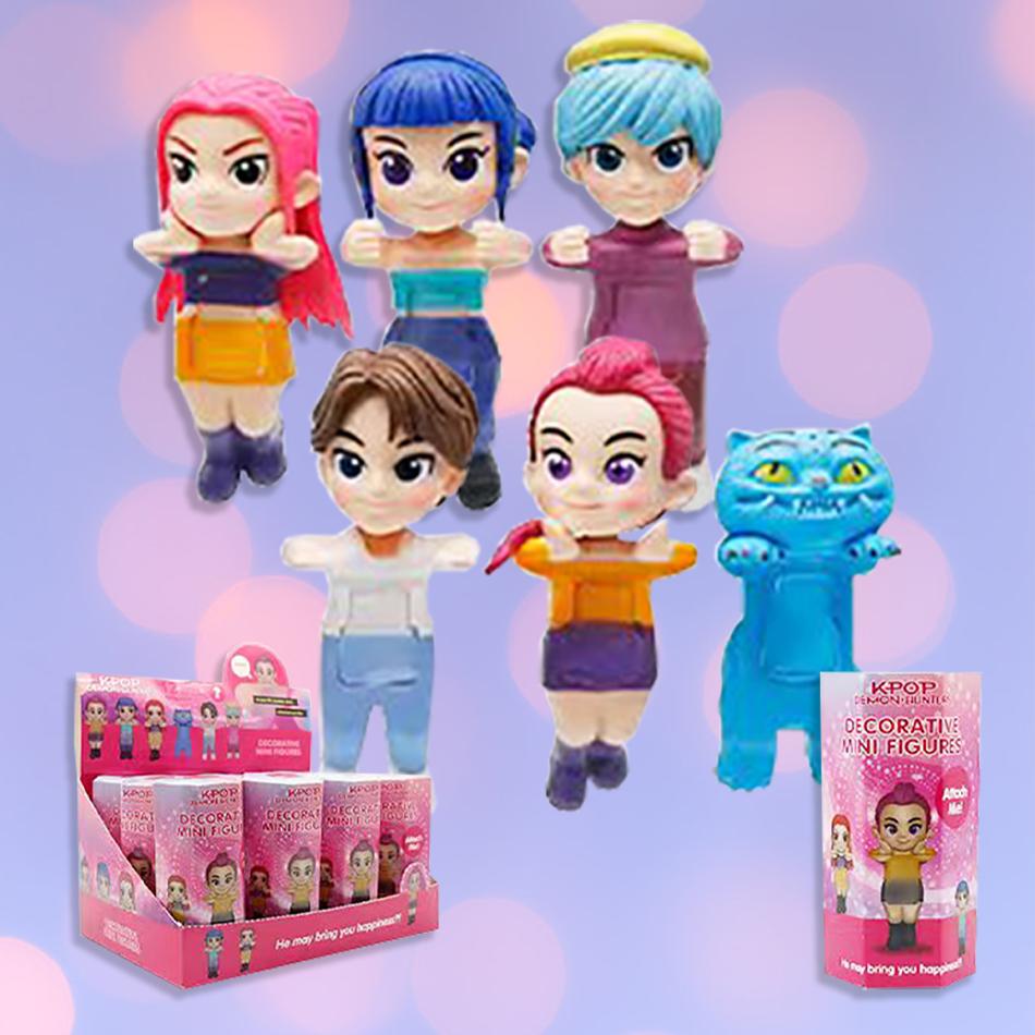 Anime Kpop Dämonenjagd Blindbox-Serie Figur Tiger Figur Spielzeug Schreibtischdekoration Statuen Ornament Halloween/Weihnachten Kindergeschenke