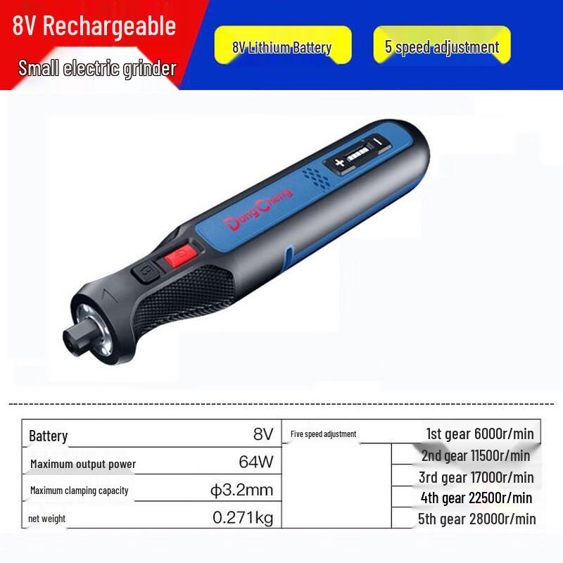 

DCA Cordless Rotary Tool CN plug (adapter included)
