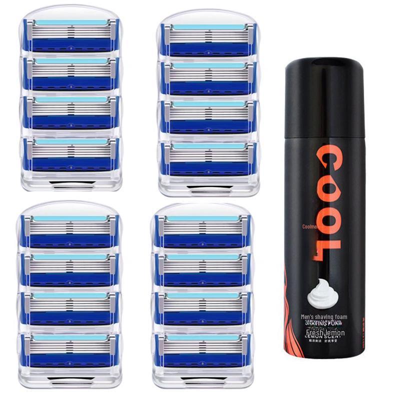 Porte-lames de rasoir cinq couches portable pour homme – Lavable et durable