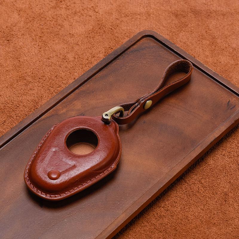 

Harley & Indian Motorcycle Чехол для ключа из натуральной кожи - Vintage Glide CVO Чехол для ключа с бесконтактным доступом