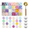 Wedding Invitation Tools Wax Seal Kit, with Beads Melting Spoon And Candles Set, Crafting Starter Set Stamp for DIY Invitations Candle