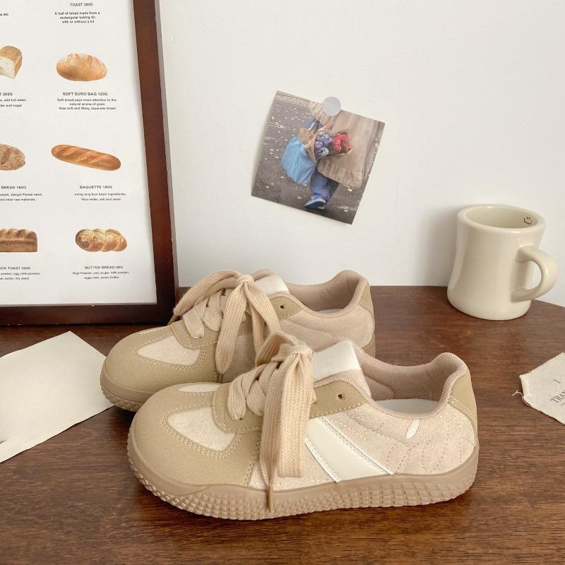 Thick-soled Shoes for Women, Breathable and Versatile, Low-top Shoes, Retro Casual Sports Sneakers