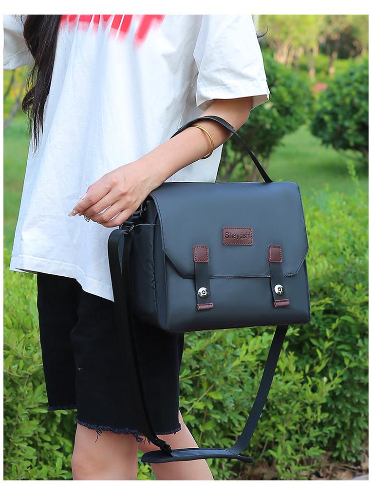 Waterproof DSLR & Mirrorless Camera Crossbody Bag for Photography (Fuji, Canon, Nikon, Sony)