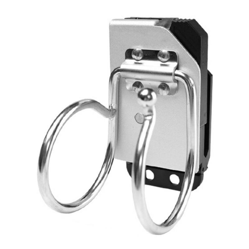 Heavy Duty Tool Belt Clip Hammer Holder Quick Response Work Belt Hook Tool Organization for Plumbers Electricians Mechanics