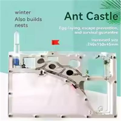 Ant Castle M Ekologická krabička na hmyz Pet Ant Workshop Tribe Lazy Farm Children Dárek k Vánocům