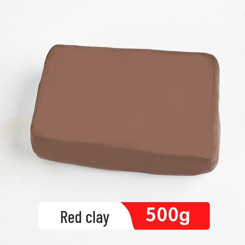 500g High White No-Bake Polymer Clay for DIY Porcelain Sculpting – Perfect for Kids' Pottery Projects and Handmade Creations