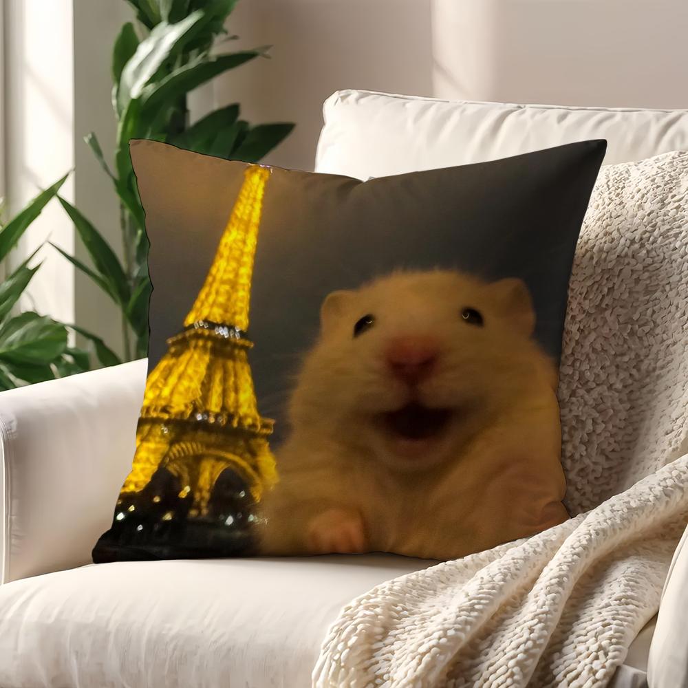 Kawaii Mouse cushion cover For Pillow Printing Sofa Decoration Home Car Room Coffee Shop Office Nordic Simplicity