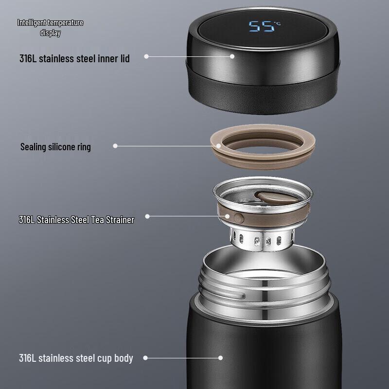 Supor Portable Stainless Steel Thermos Cup