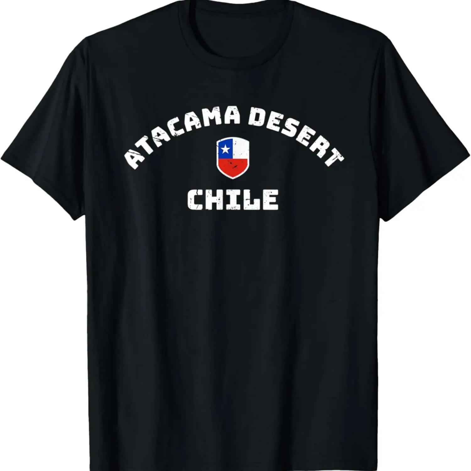 

Atacama Desert Chile, Chilean Flag T-Shirt XXXXXL чёрный