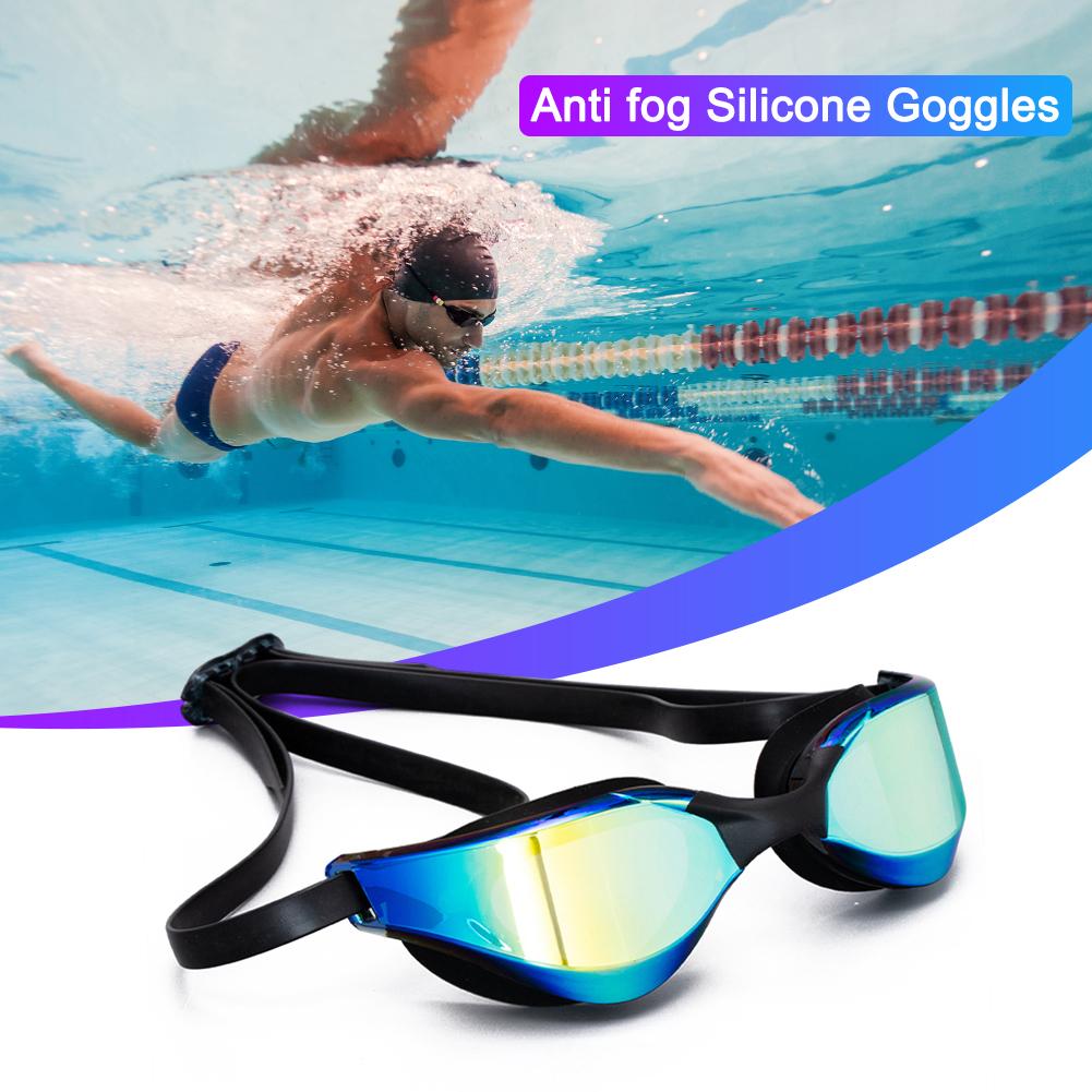 Professional Anti-Fog HD Swimming Sports Goggles For Men Women Leak Proof UV400 Protection Silicone Glasses Swim Eyewear