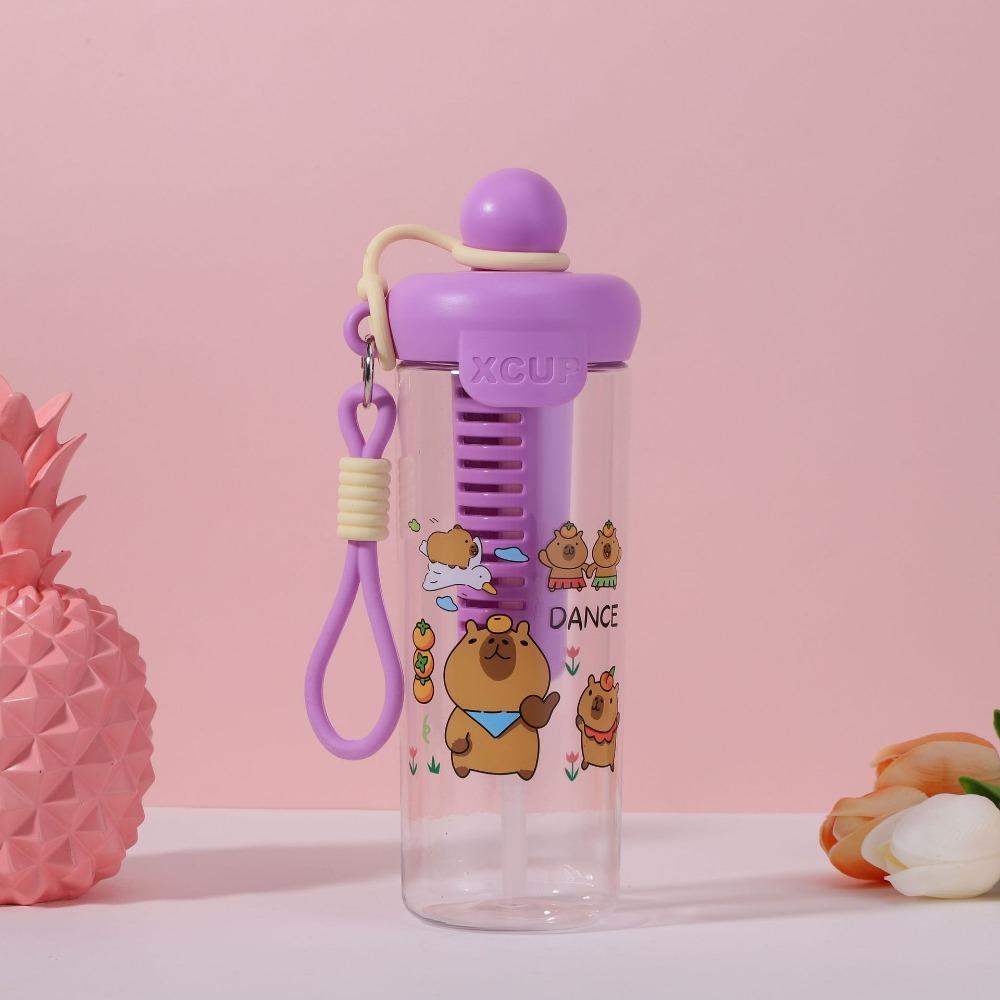 

Insulation Or Cooling Vacuum Cup 750ML Vacuum Flasks Cute Water Bottle for Student Children фіолетовий