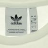 adidas Trefoil logo Short sleeve Round neck T-shirt M white Men's Used