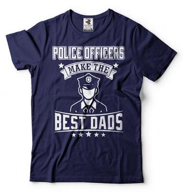 Police Officer Dad T-shirt Birthday Gift Father's Day Gift Christmas Gift
