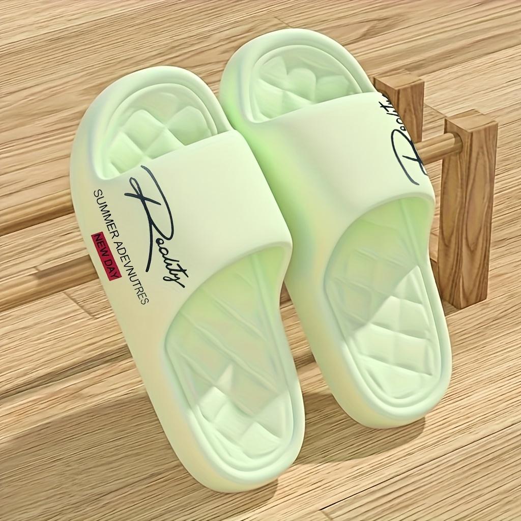 Women'S Lightweight EVA Slip-On Shoes Non-Slip, Comfortable Beach Slippers for All-Season Indoor And Outdoor Use