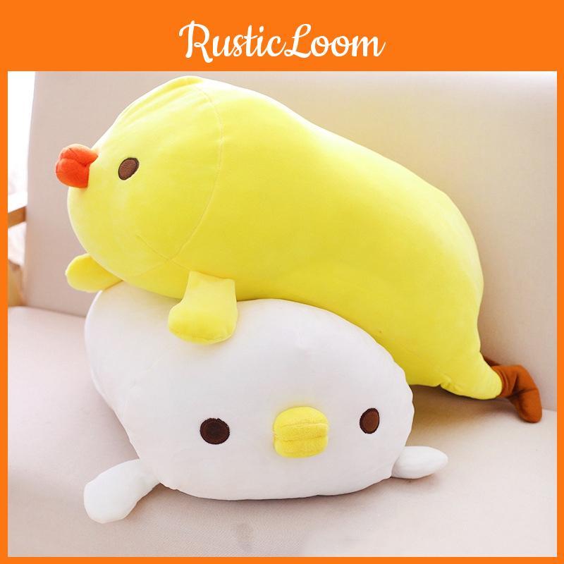 Japanese 40cm Chicken Pillow Doll Soft Plush Kids Stuffed Toy Cute Toys Gift