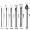 4/5/6/8/10/14mm Glass Drill Bit Practical Triangle Drills For Tile High Quality Drill Bit Cut Tools Power Tool Accessories