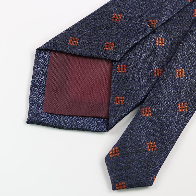 Men'S Tie 8Cm Dress Gentleman'S Suit Shirt Burgundy Wedding Groom Pattern Hand Wear Business Tie