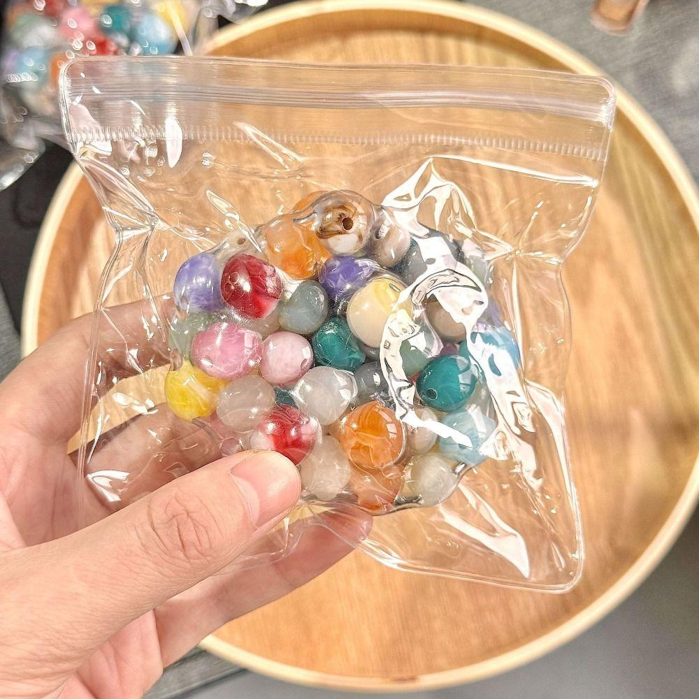 Portable Slow Rising Sticky Pearl Pearl Disk String Pearls Squeeze Toy  Adult