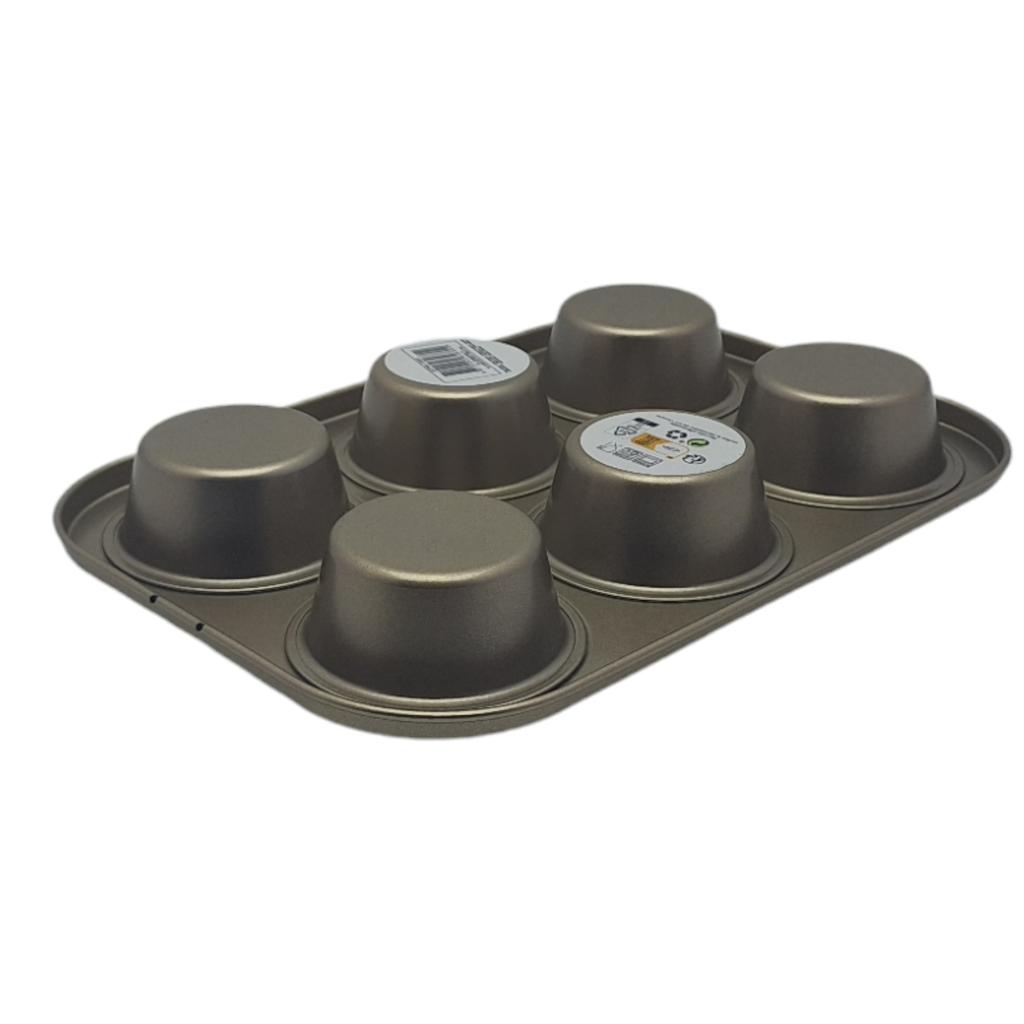 Muffins And Cupcakes Baking Tray For 6 Cookies At A Time
