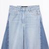TAOP&ZA Damen Frühling/Sommer High Waist Patchwork Wide Leg Jeans 6164075