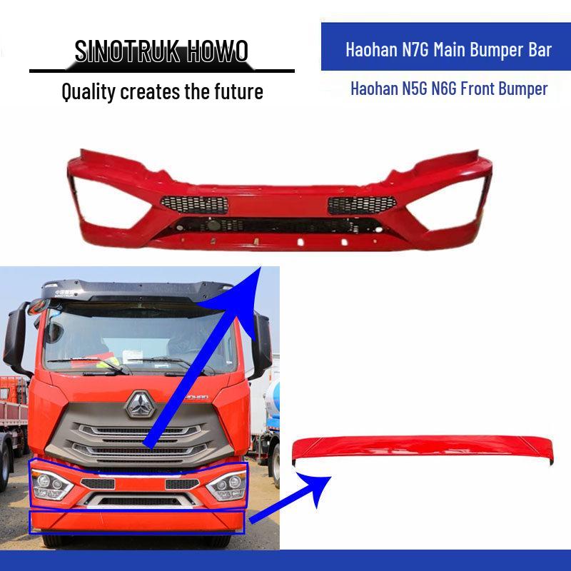 HOWO Hohan N7G Main Bumper Bar for N5G/N6G Front & Lower Bumper Parts