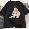 Kasane Teto Tshirt For Unisex Vintage 100 Cotton Tees Crewneck Short Sleeve T Shirts Birthday Present Tops