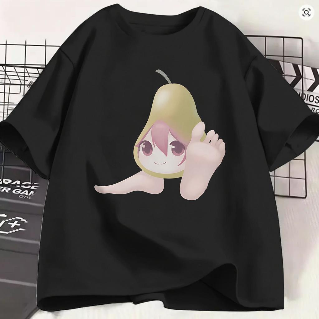 Kasane Teto Tshirt For Unisex Vintage 100 Cotton Tees Crewneck Short Sleeve T Shirts Birthday Present Tops