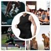 Compression Men  Ice-Silk Slimming Vest Quick-Dry Shirts Tank Top  Basketball Train