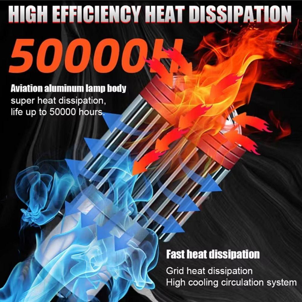 H4 LED H6 BA2D H4 Scooter Spotlights High Low Beam Motorbike Spotlights Bulb  Motorcycle Lighting