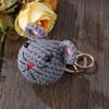 Miniature Mouse/Hamster Keychain Animal Charm Keyring Comfortable and Lightweight Phone Pendant Gift for Family Member