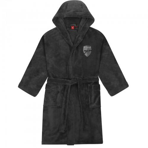 Arsenal FC Men's Crest Fleece Dressing Gown