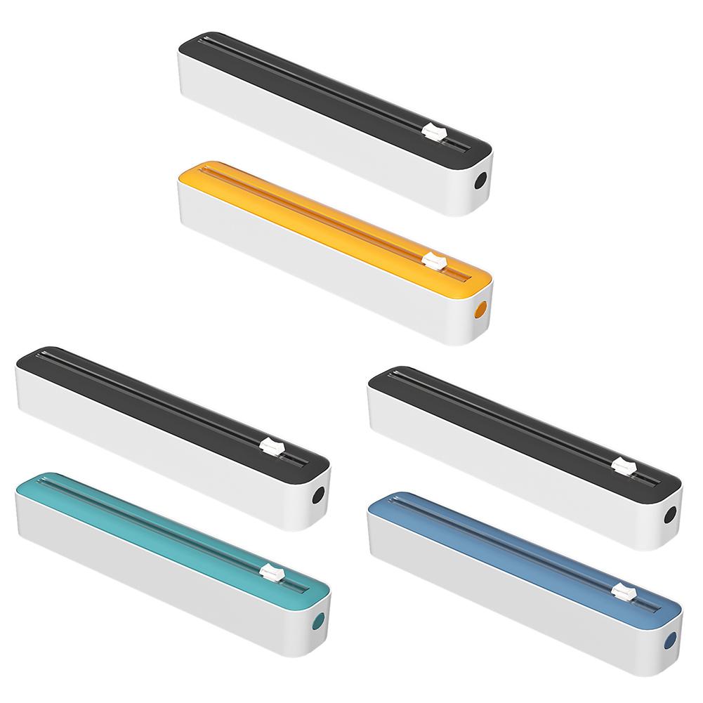 Plastic Wrap Dispenser Cutter Food Cling Film Cutter Magnetic Film Wrap Dispenser Aluminum Foil Stretch Film Cutter for Kitchen