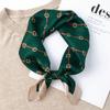 Silk Square Scarf Women 53x53cm Lightweight Pure Mulberry Neck Classic British Style Accessory