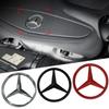 gxrdw2 2025 Hot 70mm Car Front Engine Cover Emblem Sticker for Mercedes Benz GLE GLA GLC ML W117 W117 W176 W177 W204 W205 W213 W253 Acc