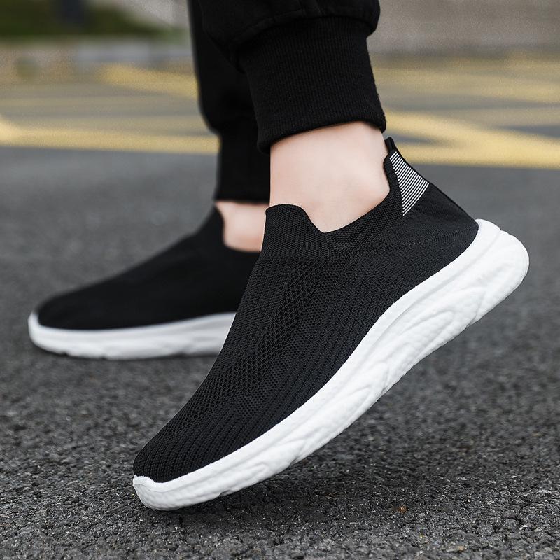 Herren Ultra-Leichte Atmungsaktive Slip-On Mesh Sportschuhe