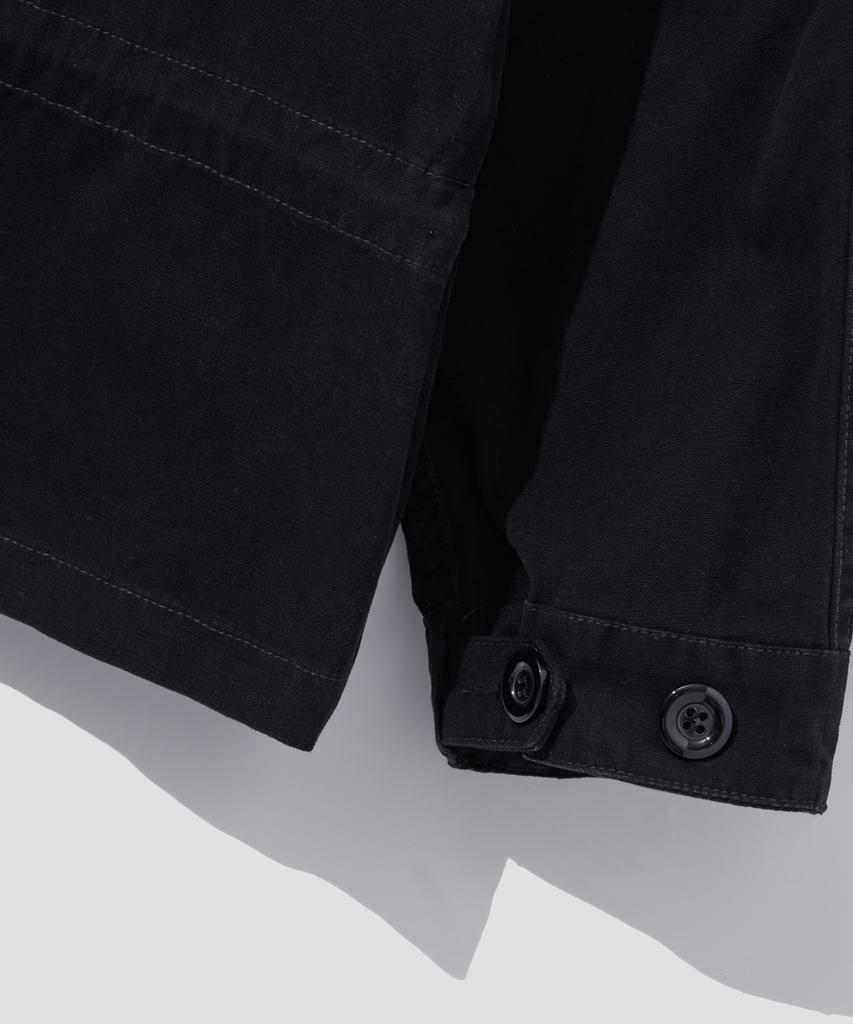 AGOD Washed Canvas Field Jacket [Black]