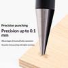 Multipurpose Manual Hole Punch Heavy Duty Metal 0-14mm Hole Puncher Reamer DIY Crafts Woodworking Hole Opener Drilling Tool