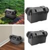 Battery Box Holder, Battery Holder with Strap, Lightweight And Anti-erosion Organizer, Battery Tray Cases for Boat, A