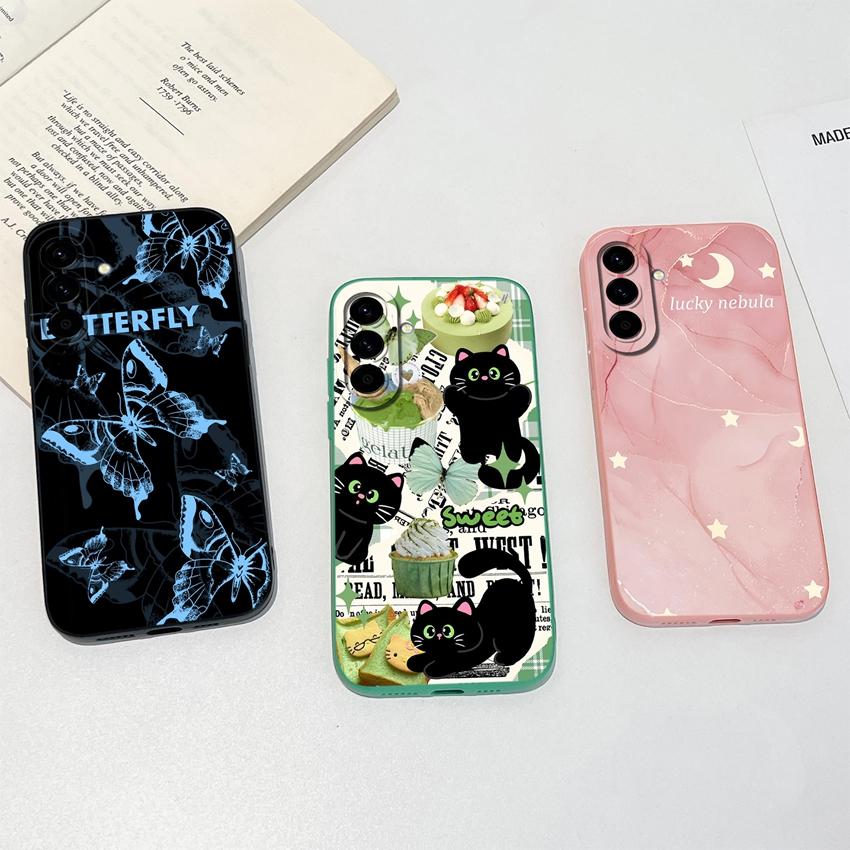 Phone Case For Samsung Galaxy A57 A37 A27 5G Cheerful Design Patterns Full Coverage Bumper For Samsung A 27 Soft Smooth Housing